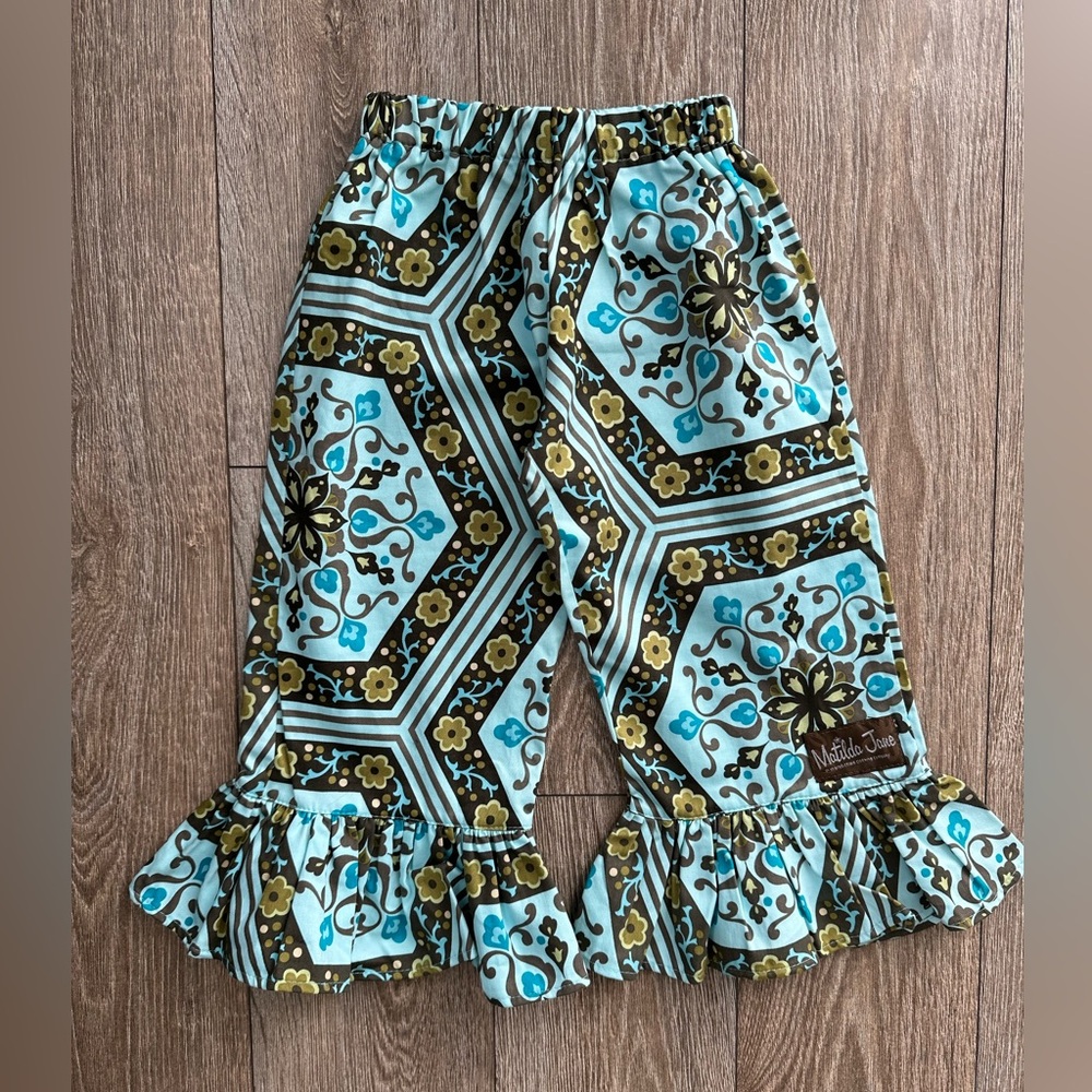 Matilda Jane fFare pants big ruffles  4T